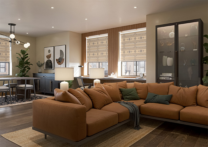 Cheyenne, Cream Haze - Roller Blind - Image 7
